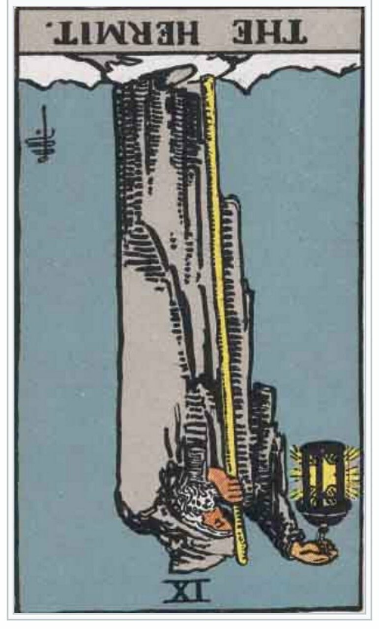 Tageskarte Tarot Der Eremit